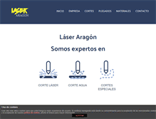 Tablet Screenshot of laseraragon.com